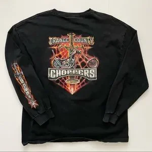 Vintage | Shirts | Vintage Y2k Orange County Choppers Long Sleeve